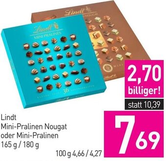 Sutterlüty Lindt Mini-Pralinen Nougat oder Mini-Pralinen 165 g/ 180 g Angebot