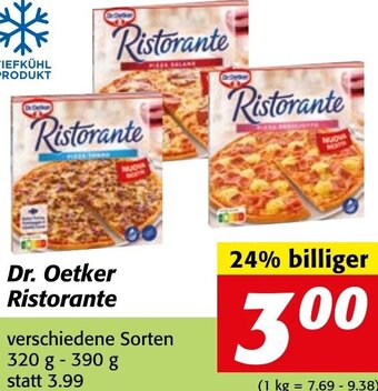 Strasser Markt Dr. Oetker Ristorante 320 g-390 g Angebot
