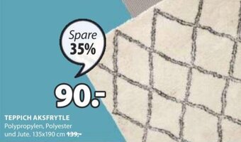 JYSK Teppich Aksfrytle 135x190 cm Angebot
