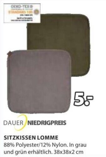 JYSK Sitzkissen Lomme 38x38x2 cm Angebot