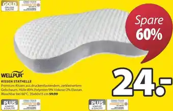 JYSK Wellpur Kissen Stathelle 35 x 60 x 15 cm Angebot
