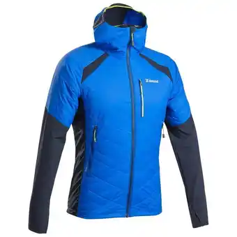 Decathlon Wattierte jacke bergsteigen hybrid sprint herren blau Angebot