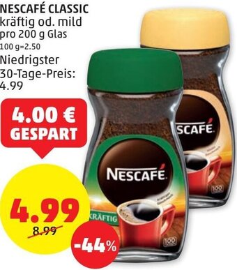 PENNY Nescafé Classic 200 g Angebot