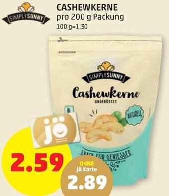 PENNY Cashewkerne 200 g Angebot
