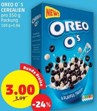 PENNY Oreo O's Cerealien 350 g Angebot