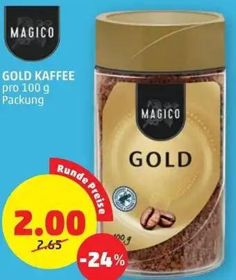 PENNY Magico Gold Kaffee 100 g Angebot