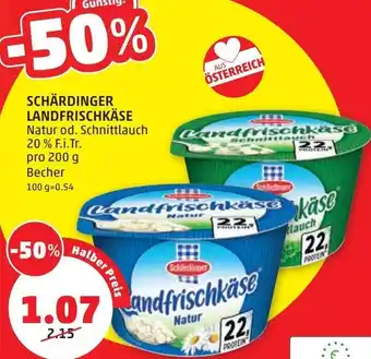 PENNY Schärdinger Landfrischkäse 200 g Angebot