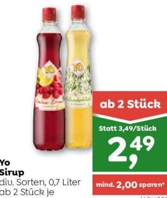 ADEG Yo Sirup 0,7 Liter Angebot