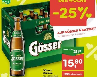 ADEG Gösser Märzen 20 x 0,5 Liter Angebot