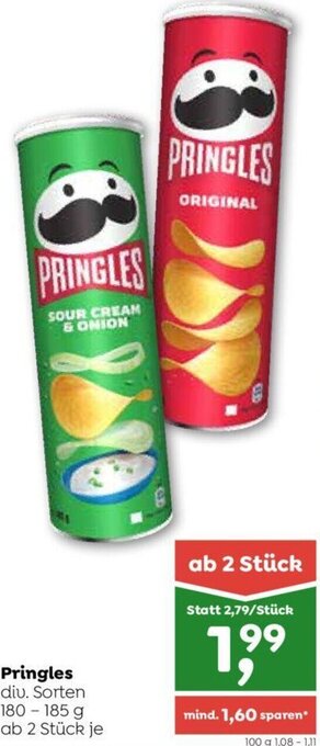 ADEG Pringles 180-185 g Angebot