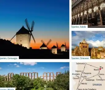 Lidl Reisen Extremadura rundreise in spanien Angebot