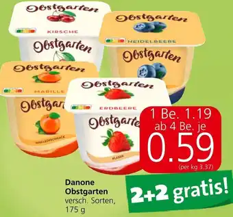 Spar Danone Obstgarten 175 g Angebot