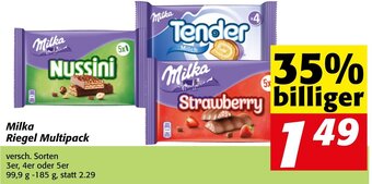 Strasser Markt Milka Riegel Multipack Angebot