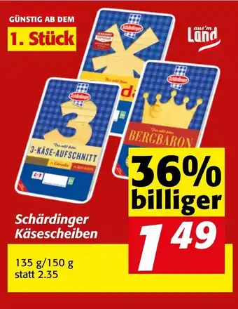 Strasser Markt Schärdinger Käsescheiben 150g Angebot