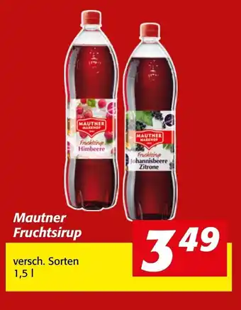 Strasser Markt Mautner Fruchtsirup 1,5 L Angebot