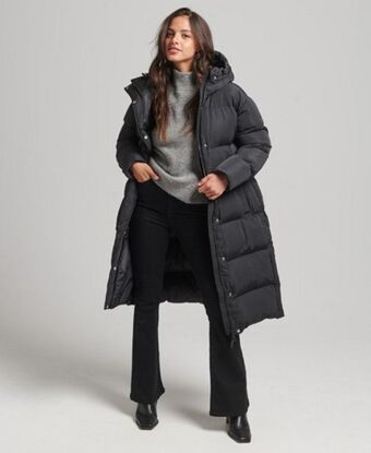 Superdry Hooded longline puffer coat Angebot