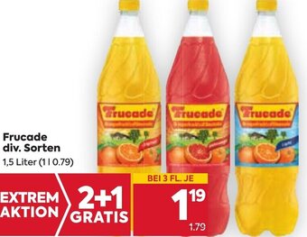 Billa Frucade div. Sorten 1,5 Liter Angebot