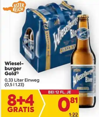 Billa Wiesel-burger Gold 0,33 Liter Angebot