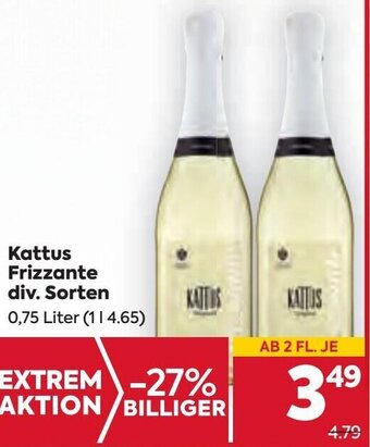 Billa Kattus Frizzante div. Sorten 0,75 Liter Angebot