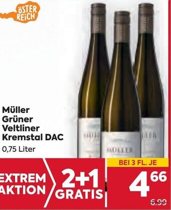 Billa Müller Grüner Veltliner Kremstal DAC Angebot