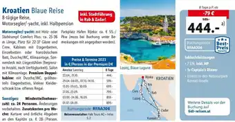 Lidl Kroatien Blaue Reise Angebot