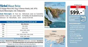 Lidl Türkei Blaue Reise Angebot