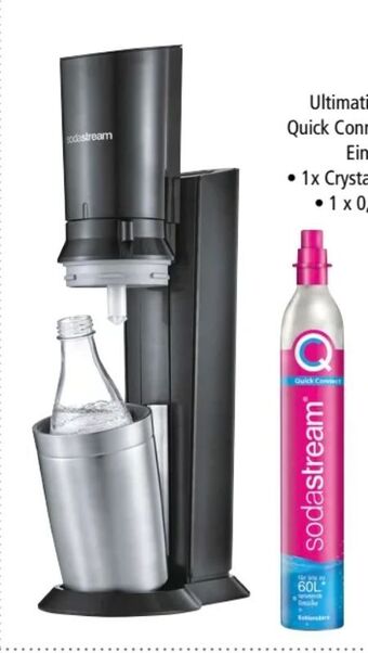 Interspar Wassersprudler crystal qc titan Angebot