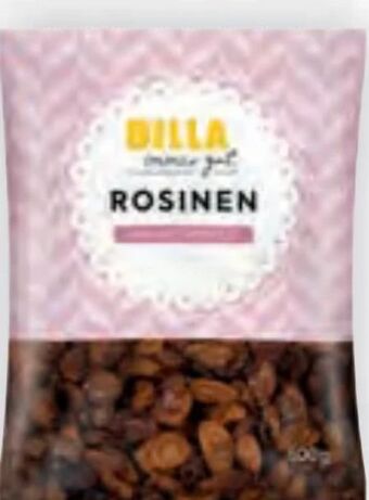 Billa Rosinen Angebot