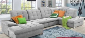 Polstermöbel Fischer Wohnlandschaft stoff Angebot