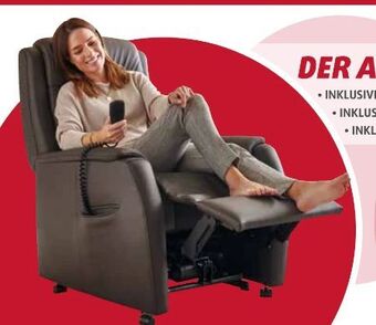 Polstermöbel Fischer Relaxsessel leder Angebot