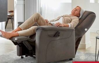 Polstermöbel Fischer Relaxsessel stoff Angebot