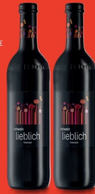 Hofer Rotwein Angebot