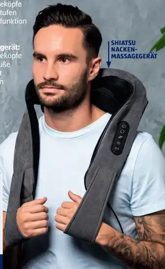 Hofer Shiatsu nackenmassagegerät Angebot
