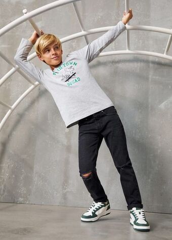 Mango Gerade jeans mit zierrissen Angebot