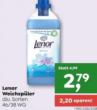ADEG Lenor Weichspüler 46 WG/ 38WG Angebot