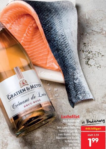 Interspar Lachsfilet 100 g Angebot