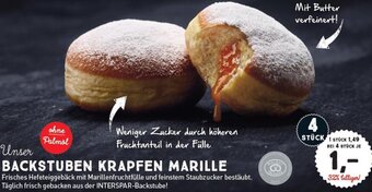 Interspar Unser Backstuben Krapfen Marille Angebot