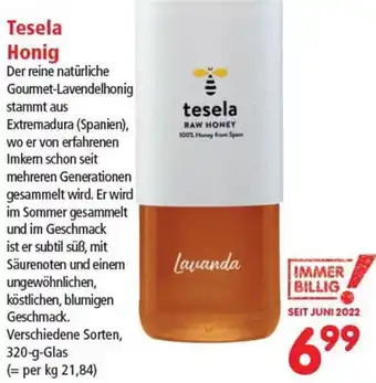 Interspar Tesela Honig 320 g Angebot