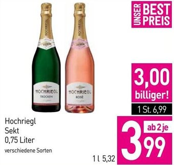 Sutterlüty Hochriegl Sekt 0,75 Liter Angebot