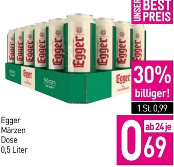 Sutterlüty Egger Märzen Dose 0,5 Liter Angebot