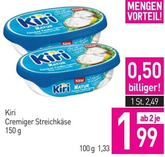 Sutterlüty Kiri Cremiger Streichkäse 150 g Angebot