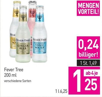 Sutterlüty Fever Tree 200 ml Angebot