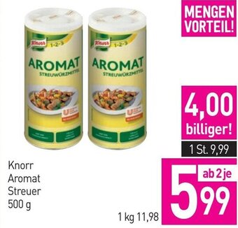 Sutterlüty Knorr Aromat Streuer 500 g Angebot