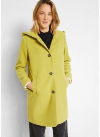 Bonprix Wollimitat-kurzmantel mit kapuze Angebot