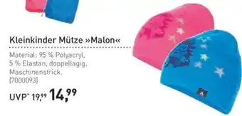 Intersport Kleinkinder Mütze Malon Angebot