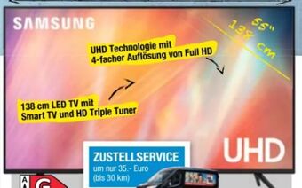 Maximarkt Led tv ue 55au7090 uhd Angebot