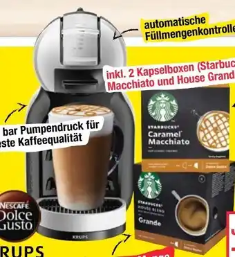Maximarkt Dolce gusto starbucks bundle Angebot