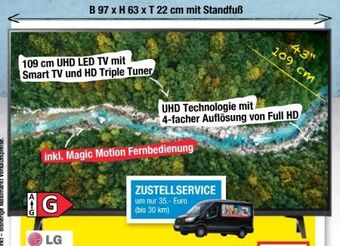 Maximarkt Led tv 43up77006lb Angebot