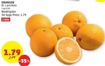 PENNY Orangen 2 kilo Angebot