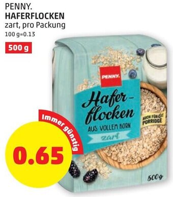 PENNY Penny Haferflocken 500 g Angebot